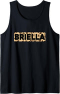 Funny Briella Leopard Print Personalized Name Briella Tank Top Tank Top Premium Print US Top Pick