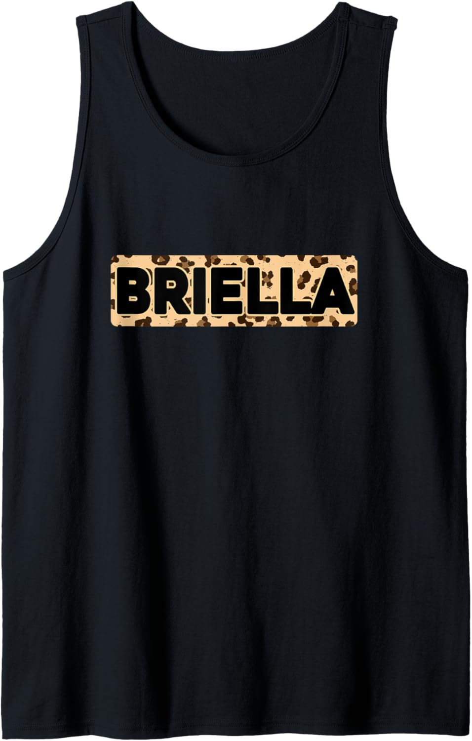 Funny Briella Leopard Print Personalized Name Briella Tank Top Tank Top Premium Print US Top Pick