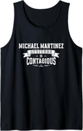 Attitude Is Contagious Michael Martinez Prospect Baseball Tank Top Tank Top | Viral Streetwear Style