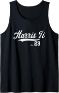 Distressed Swoosh Michael Harris II Atlanta Baseball MLBPA Tank Top Tank Top | Trending 2025