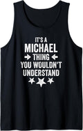 First Name Michael Personalized Name Birthday Tank Top Tank Top | Trending 2025
