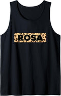 Funny Rosa Leopard Print Personalized Name Rosa Tank Top Tank Top High Search Demand Hot Right Now