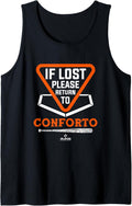 If Lost Return to Michael Conforto MLBPA New York Tank Top Tank Top | Premium Quality
