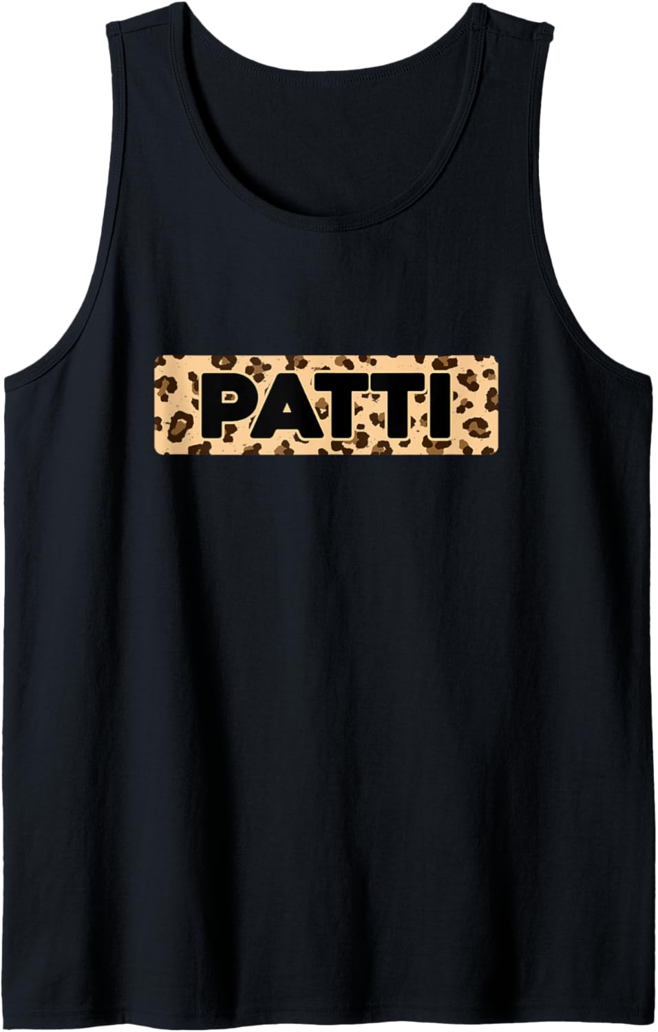 Funny Patti Leopard Print Personalized Name Patti Tank Top Tank Top Trending US US Top Pick