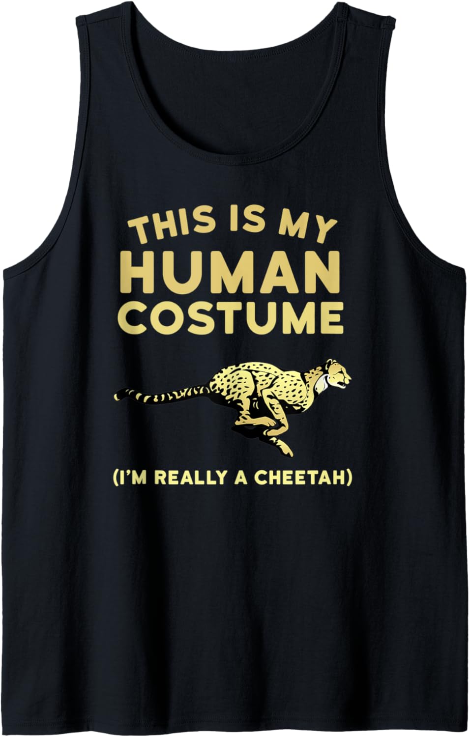 Cheetah Shirt for Boys Girls Women Men Human Costume Tee Tank Top Tank Top High Search Demand Everyday Wear