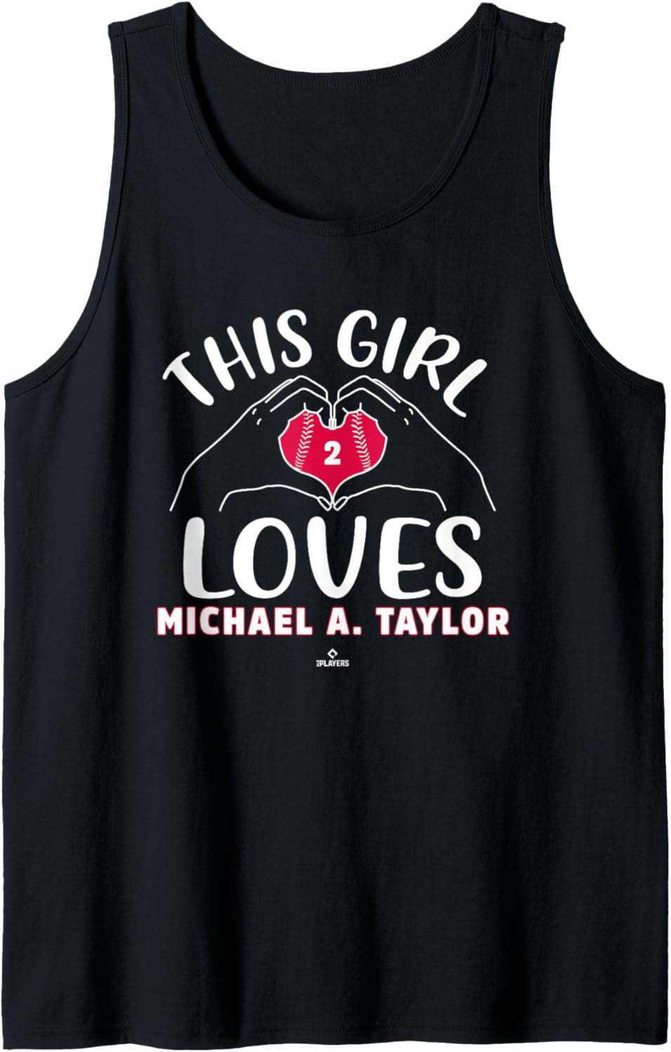 This Girl Loves Michael A Taylor Minnesota MLBPA Tank Top Tank Top | Everyday Casual Wear