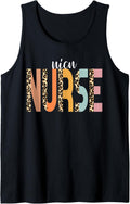 Nurse NICU Nurse Cheetah Print RN Cute NICU Nurse Tank Top Tank Top Comfort Fit Fan Favorite