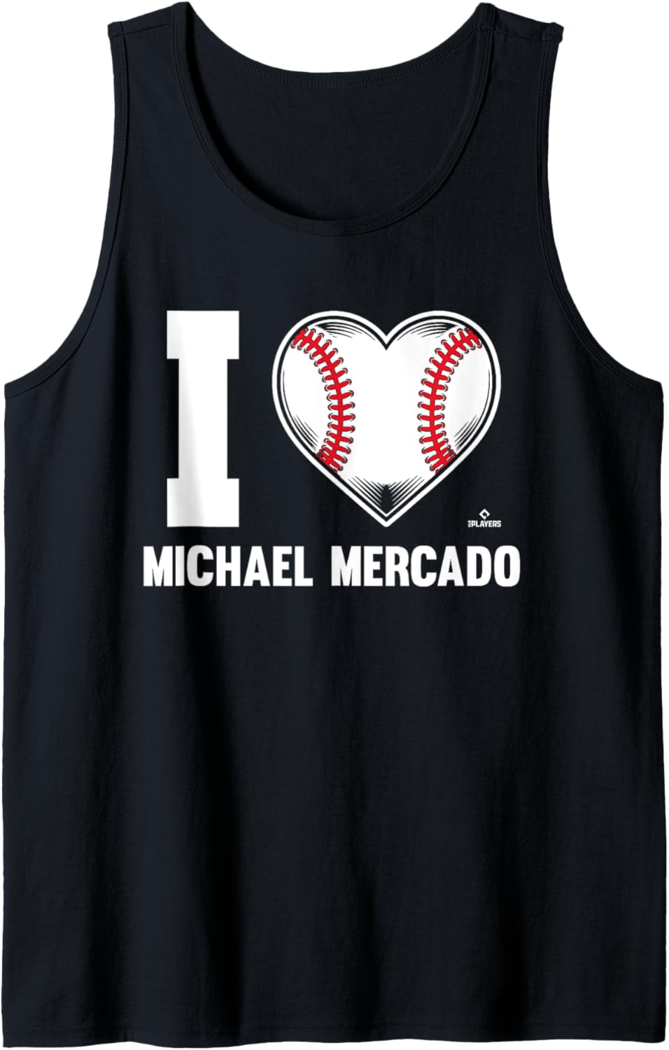 I Heart Michael Mercado Prospect Baseball Fan Gear Tank Top Tank Top | Premium Quality