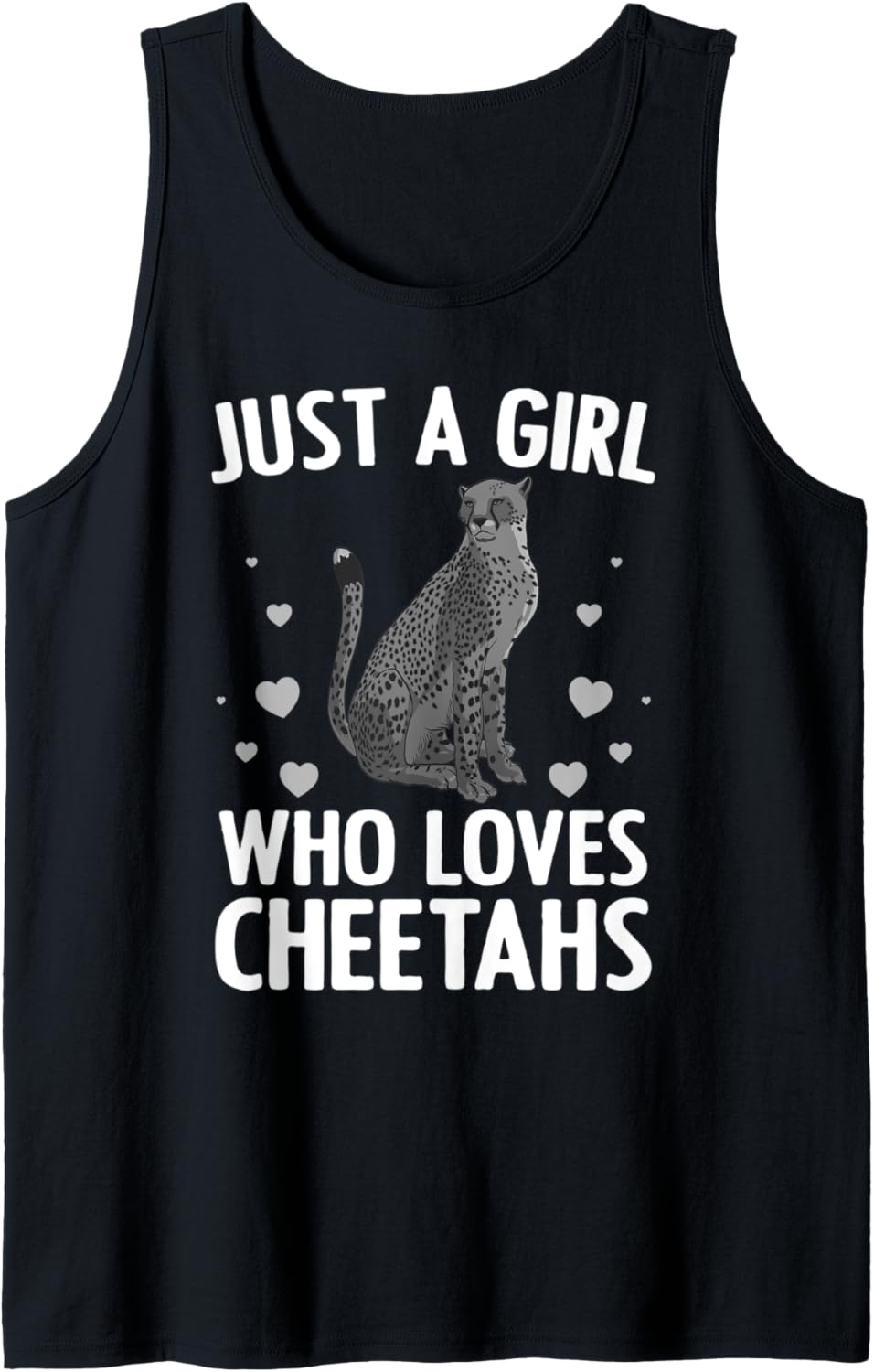 Cute Cheetah Design For Women Girls Cat Animal Cheetah Lover Tank Top Tank Top Viral TikTok Find US Top Pick