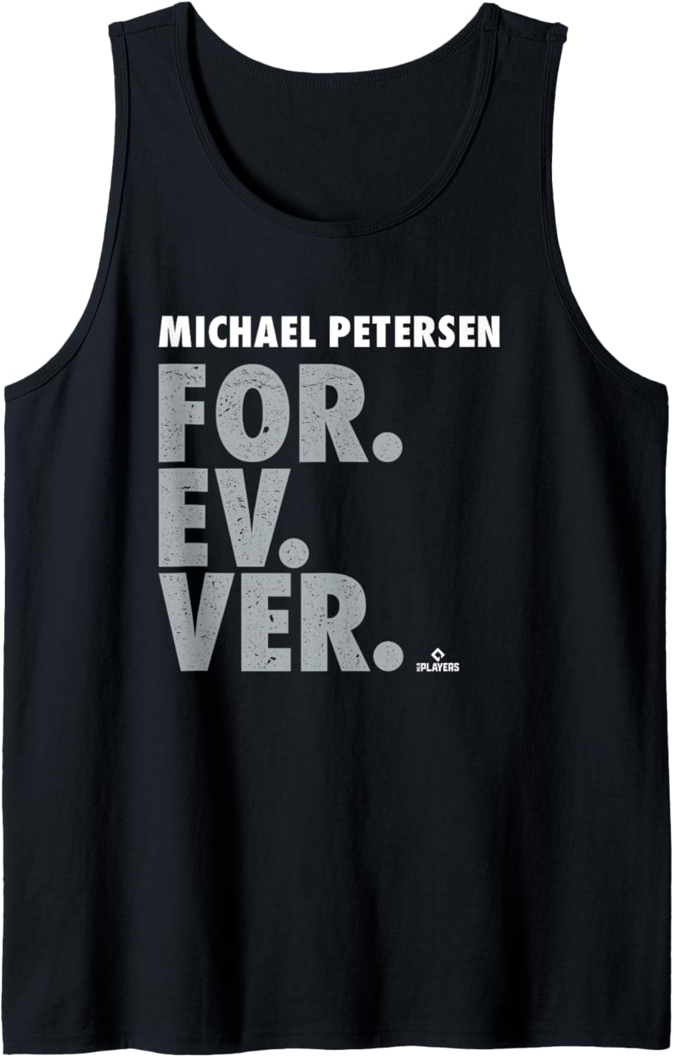 Forever Baseball Michael Petersen Los Angeles Baseball MLBPA Tank Top Tank Top | US Best Seller
