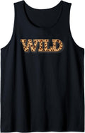 WILD Leopard Cheetah Animal Print Tank Top Tank Top Streetwear Style Everyday Wear