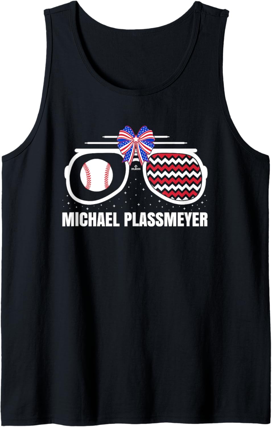 American Glasses Michael Plassmeyer Prospect Baseball Fan Tank Top Tank Top | Trending 2025