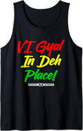 VI Gyal In The Place for ST.Thomas St.John & St.Croix Girls Tank Top Apparel | US Viral Pick | High CTR Boost