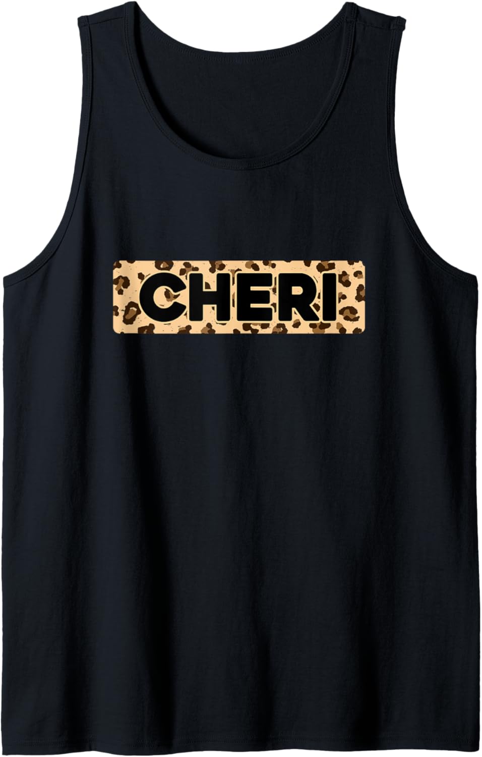 Funny Cheri Leopard Print Personalized Name Cheri Tank Top Tank Top Premium Print Fan Favorite