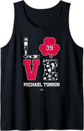 St Patrick's Day Love Floral Michael Tonkin Minnesota Tank Top Tank Top | Viral Streetwear Style