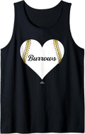 Baseball Heart Michael Burrows Prospect Baseball Fan Gear Tank Top Tank Top | Trending 2025