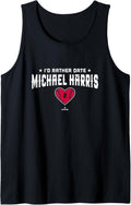I'd Rather Date Michael Harris Atlanta MLBPA Tank Top Tank Top | Perfect Gift Idea