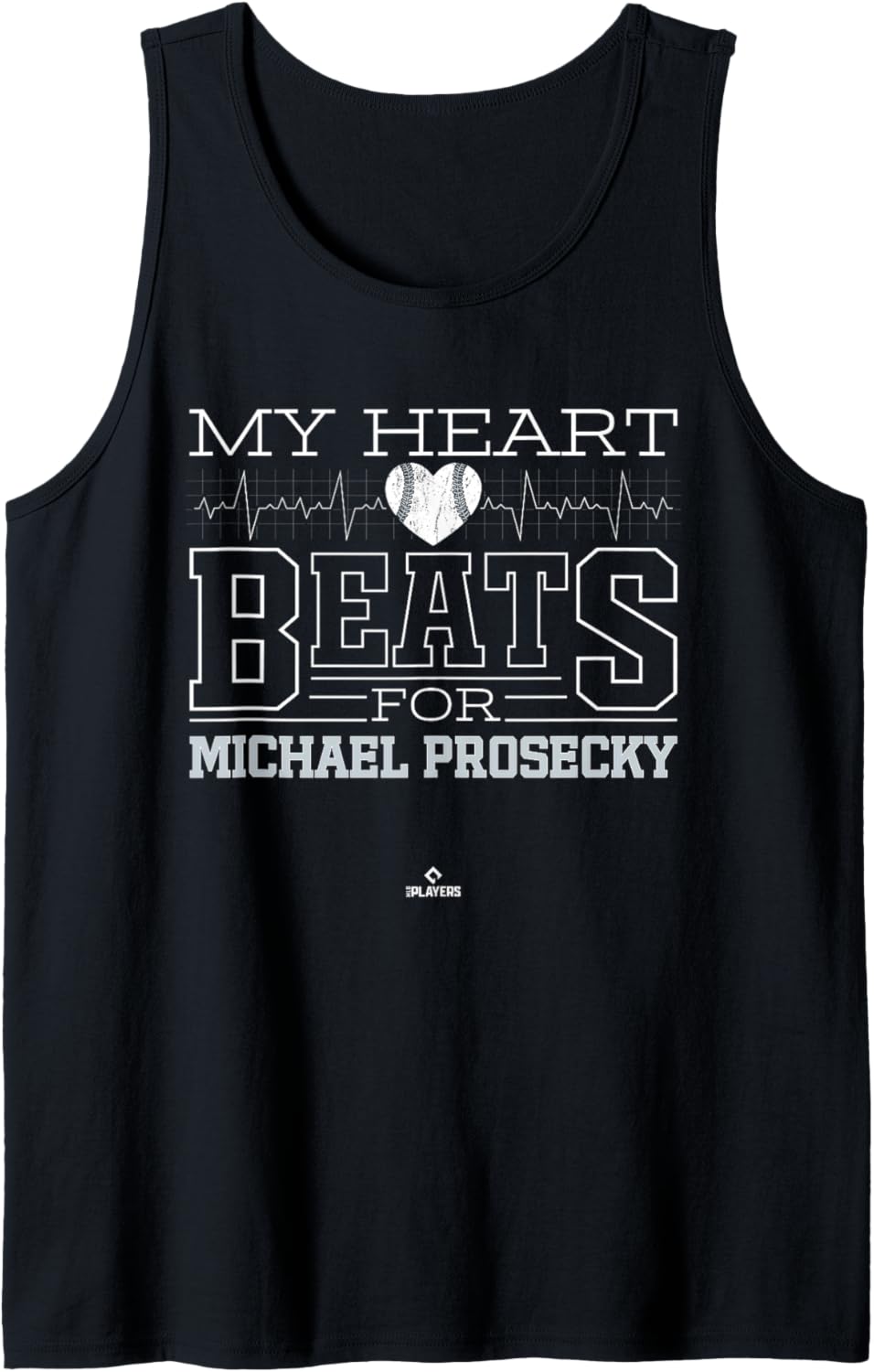 My Heart Beats for Michael Prosecky Prospect Baseball Fan Tank Top Tank Top | Trending 2025