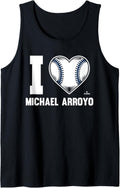 I Heart Michael Arroyo Prospect Baseball Fan Gear Tank Top Tank Top | Premium Quality