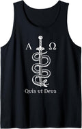 Saint Michael Traditional Latin Catholic Tank Top Tank Top | US Best Seller