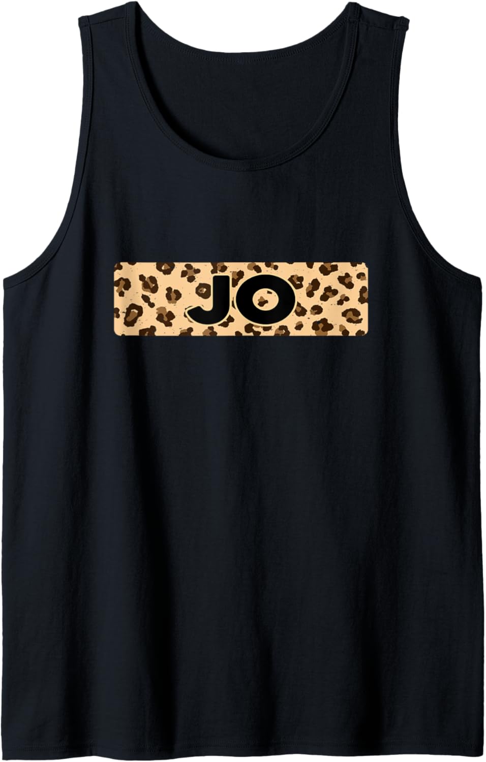 Funny Jo Leopard Print Personalized Name Jo Tank Top Tank Top High Search Demand Best Seller Look