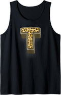 Cute Letter T Initial Name Leopard Cheetah Animal Print Tank Top Tank Top Trending US Everyday Wear