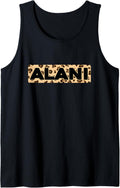 Funny Alani Leopard Print Personalized Name Alani Tank Top Tank Top Viral TikTok Find Fan Favorite
