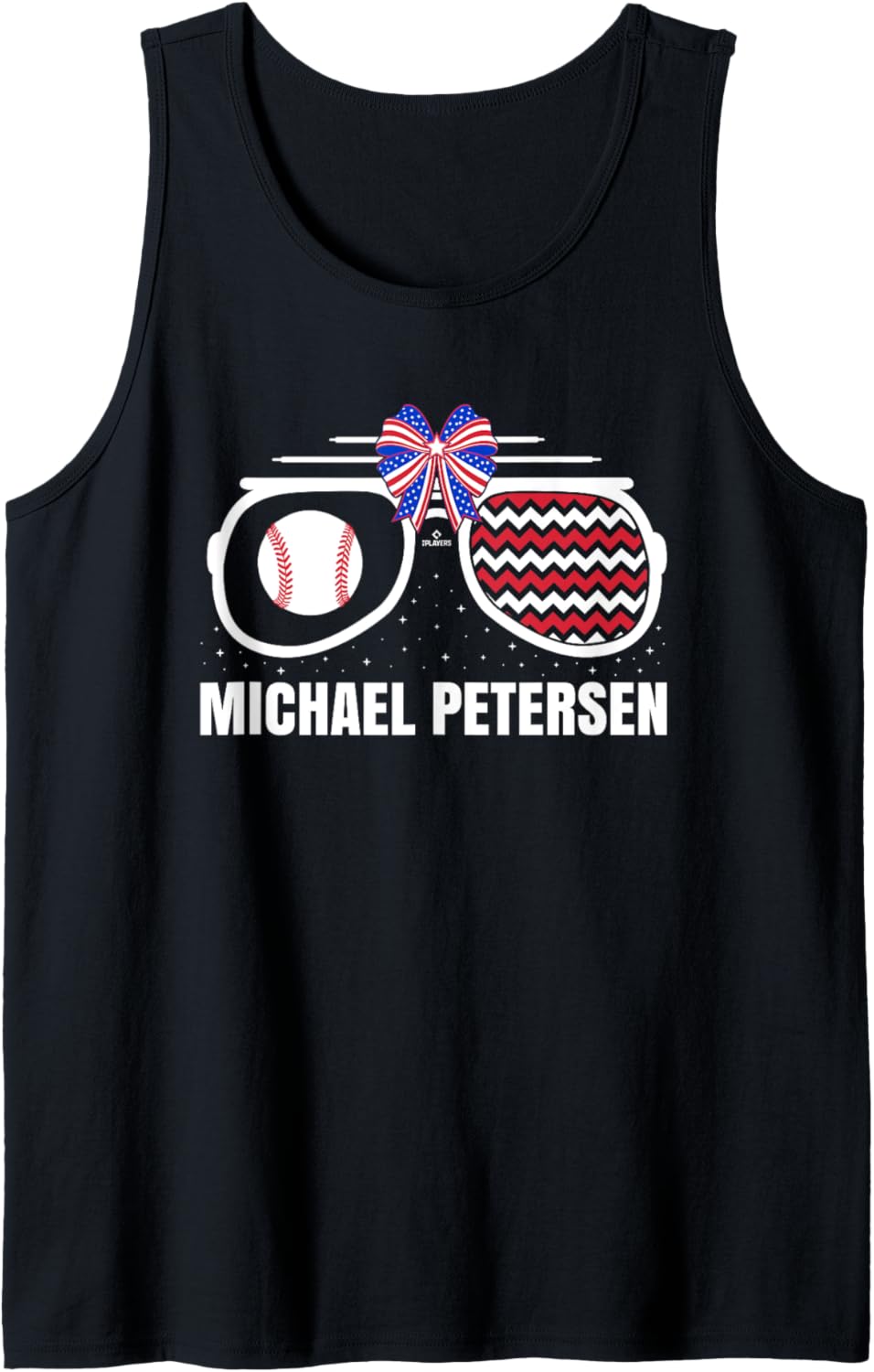American Glasses Michael Petersen Prospect Baseball Fan Gear Tank Top Tank Top | Viral Streetwear Style