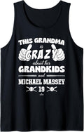 Grandma Crazy for Michael Massey Kansas City Baseball MLBPA Tank Top Tank Top | US Best Seller