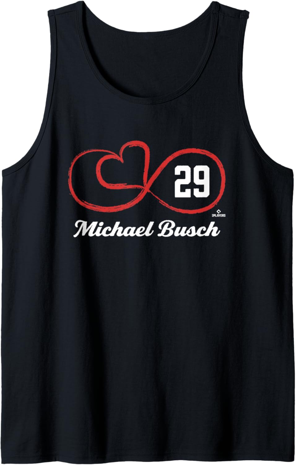 Infinity Love Michael Busch Chicago Baseball MLBPA Tank Top Tank Top | Everyday Casual Wear