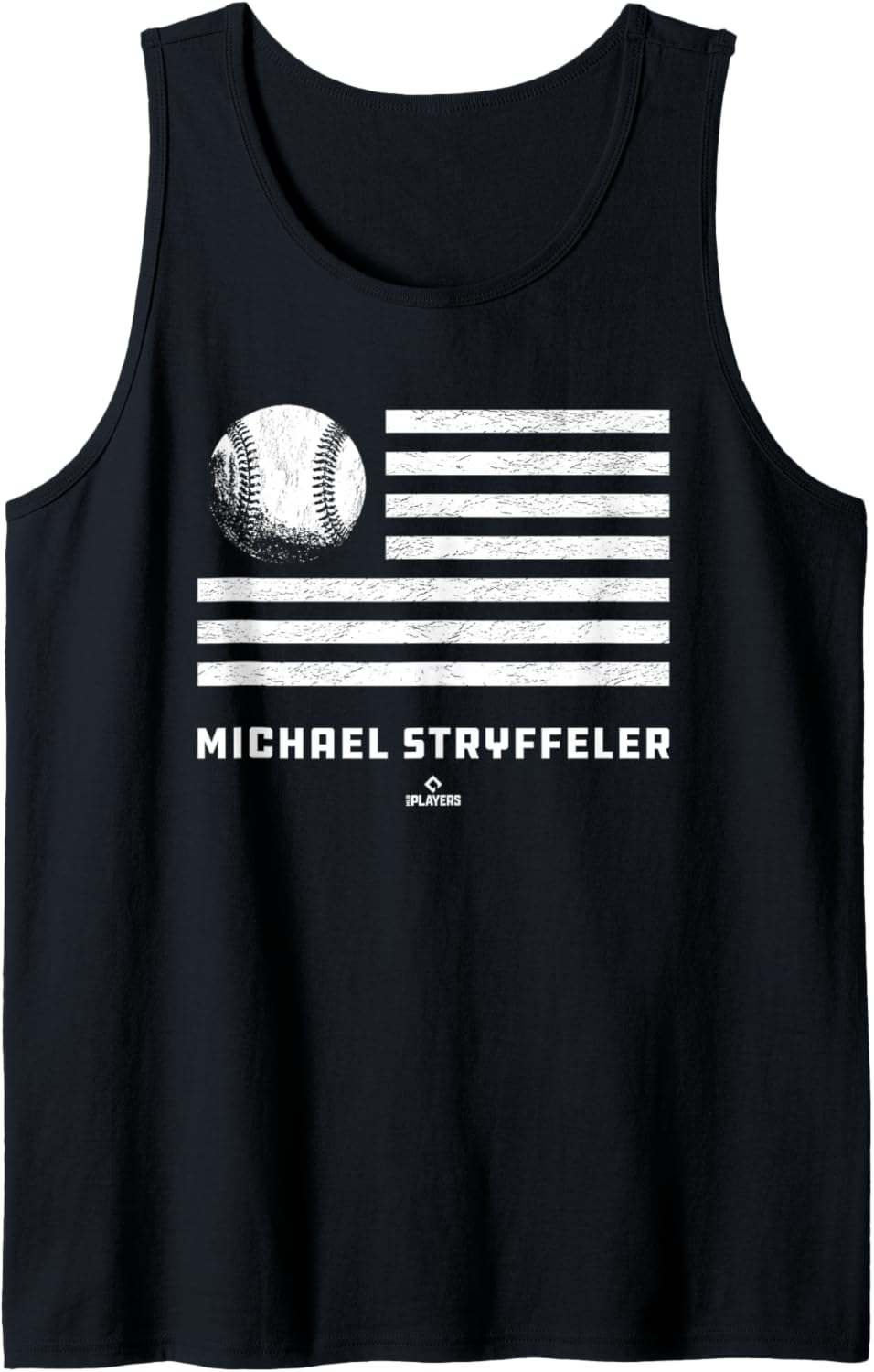 Flag Stripes Michael Stryffeler Prospect Baseball Fan Gear Tank Top Tank Top | Perfect Gift Idea