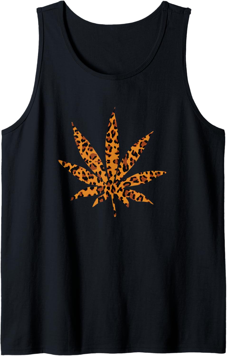 Cheetah Marijuana Weed Punk Rock N Roll Cannabis Girl Print Tank Top Tank Top Trending US Hot Right Now
