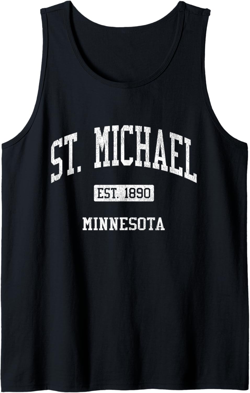 St. Michael Minnesota MN JS04 Vintage Athletic Sports Tank Top Tank Top | Perfect Gift Idea