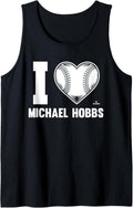 I Heart Michael Hobbs Prospect Baseball Fan Gear Tank Top Tank Top | Perfect Gift Idea
