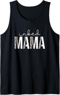 Inked Mama Leopard Cheetah Print Tattooed Mama Mom Mother Tank Top Tank Top Premium Print Gift Ready