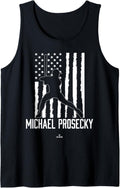 Distressed Flag Swing Michael Prosecky Prospect Baseball Fan Tank Top Tank Top | Trending 2025