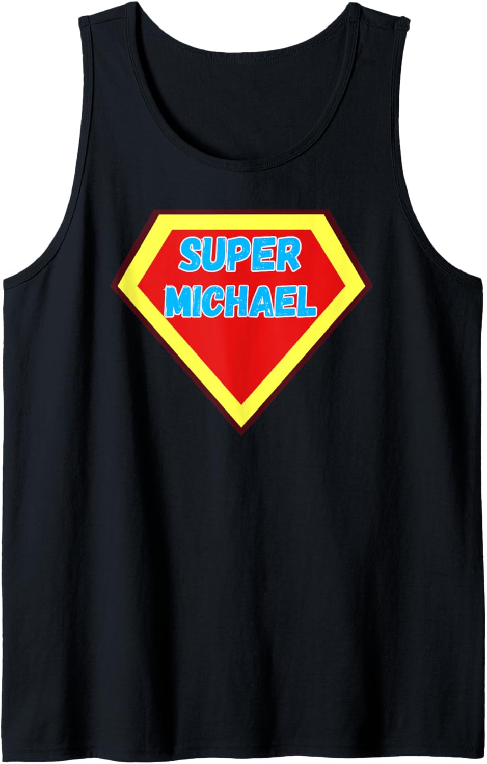 Fun Graphic-Super Michael Tank Top Tank Top | Everyday Casual Wear