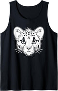 Cheetah African Cat Big Cheetah Tank Top Tank Top Comfort Fit Fan Favorite