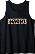 Funny Naomi Leopard Print Personalized Name Naomi Tank Top Tank Top Viral TikTok Find US Top Pick