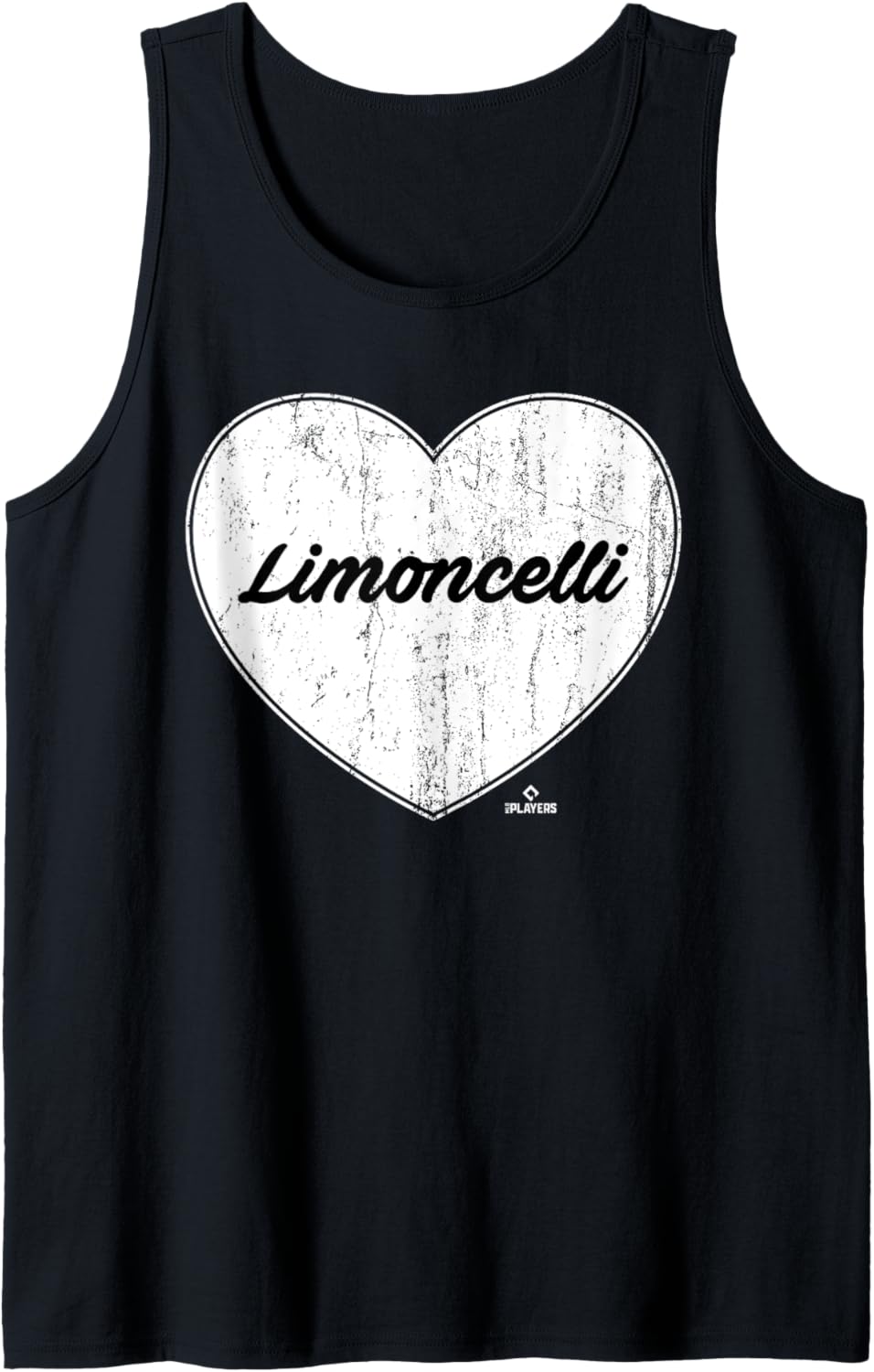 Distressed Heart Michael Limoncelli Prospect Baseball Fan Tank Top Tank Top | Everyday Casual Wear