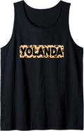 Funny Yolanda Leopard Print Personalized Name Yolanda Tank Top Tank Top Comfort Fit Gift Ready