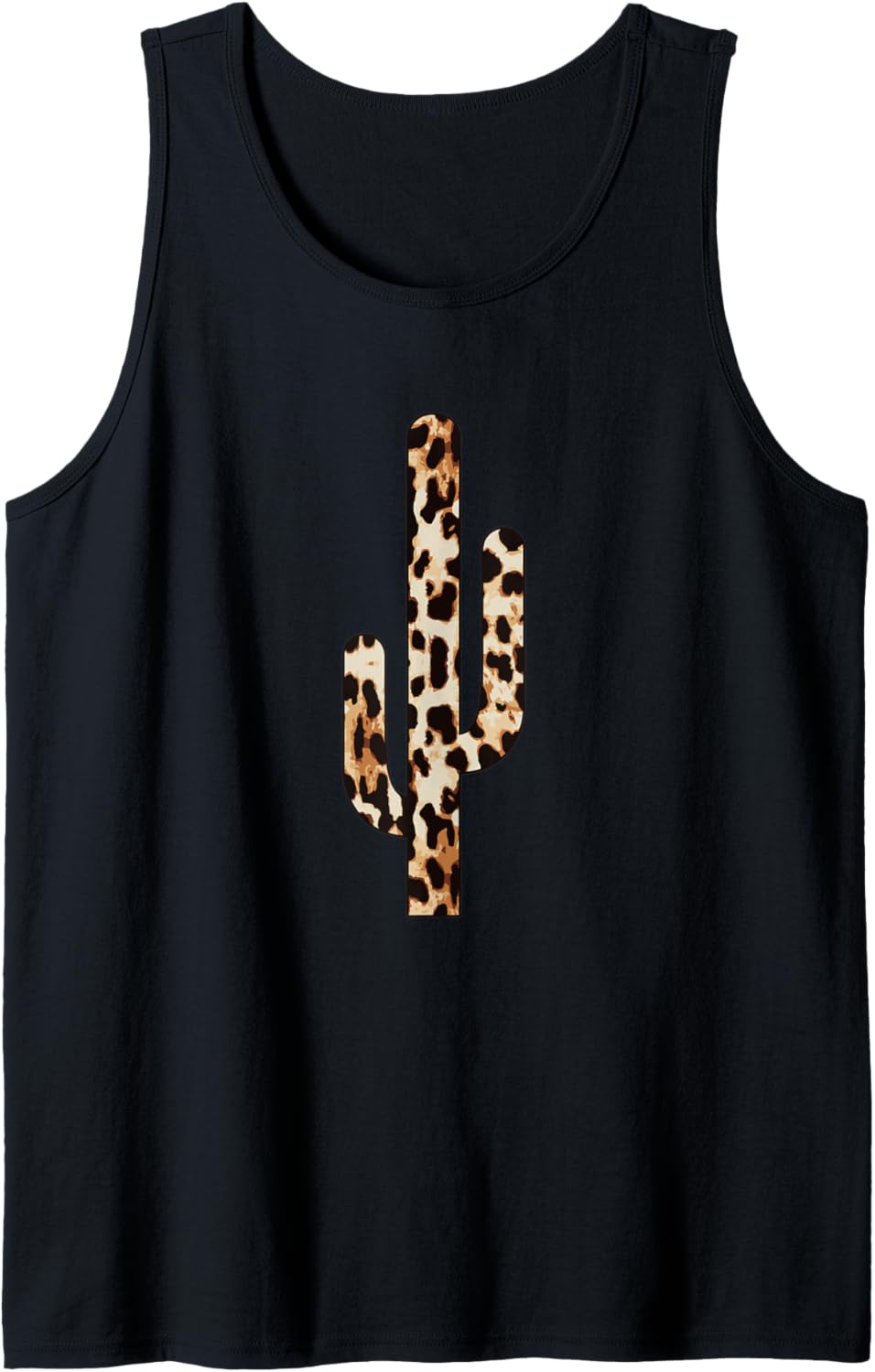 Funny Cactus Texas Leopard Cheetah Print Tank Top Tank Top High Search Demand Gift Ready