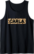 Funny Carla Leopard Print Personalized Name Carla Tank Top Tank Top Trending US Best Seller Look