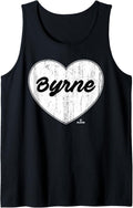 Distressed Heart Michael Byrne Prospect Baseball Fan Gear Tank Top Tank Top | Trending 2025