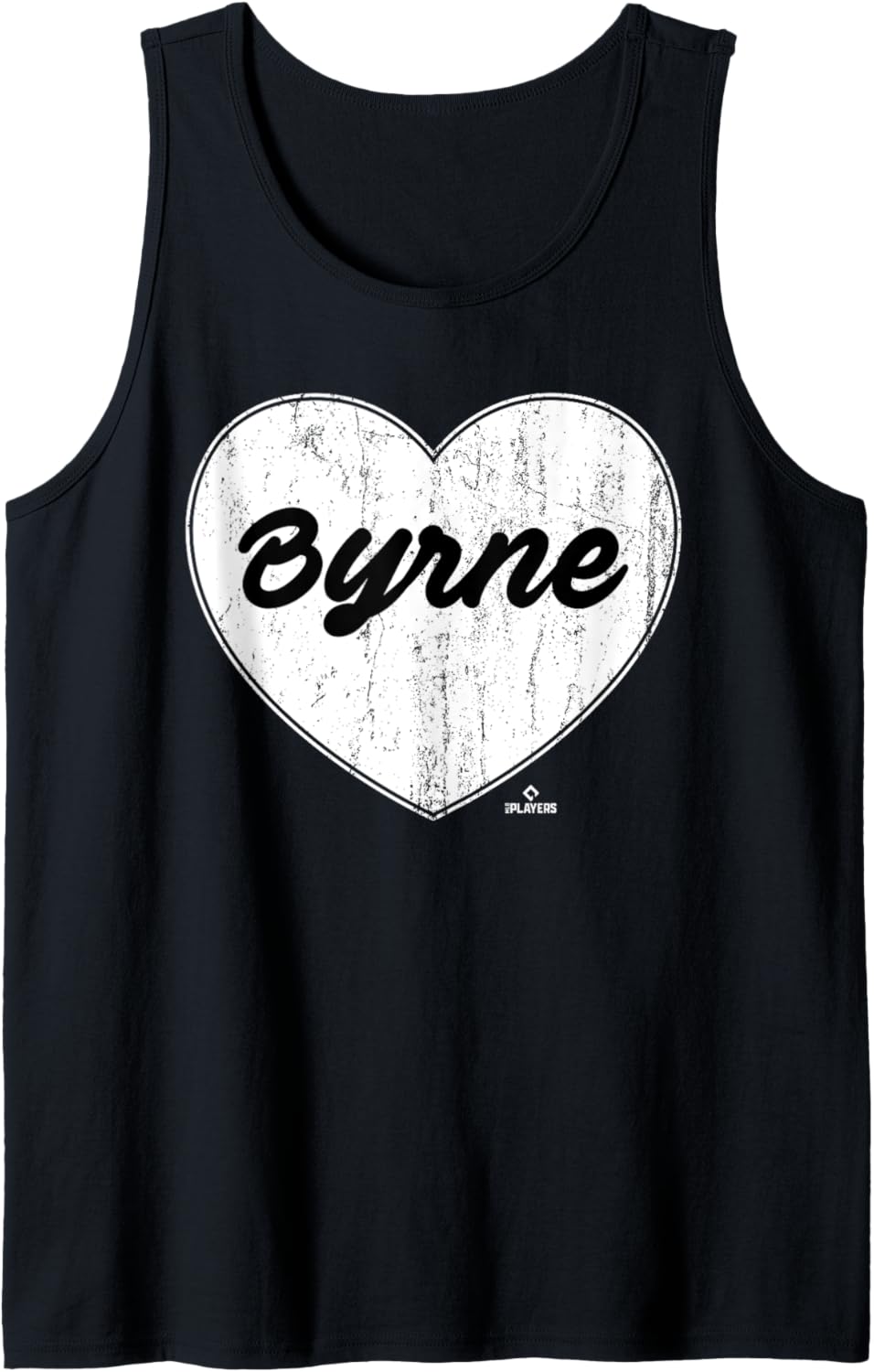 Distressed Heart Michael Byrne Prospect Baseball Fan Gear Tank Top Tank Top | Trending 2025