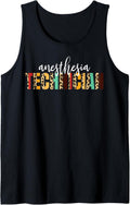 Anesthesia Technician Cheetah Print Anesthesia Technologist Tank Top Tank Top Premium Print Best Seller Look