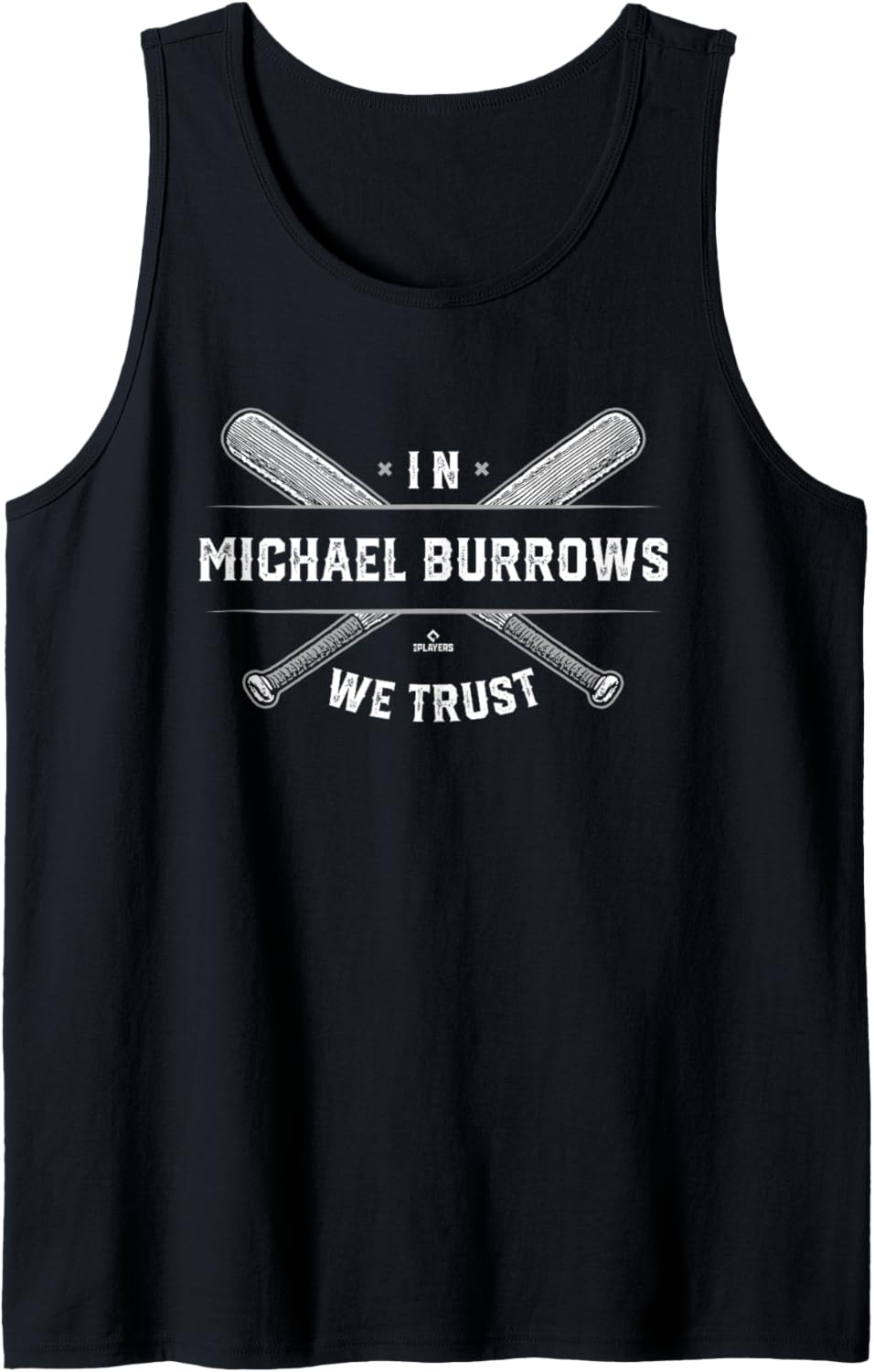 We Trust Michael Burrows Prospect Baseball Fan Gear Tank Top Tank Top | Premium Quality