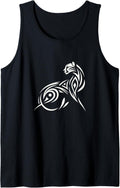 Tribal Sleek Cheetah Men Women XS 6XL Graphic Tank Top Tank Top Trending US Gift Ready