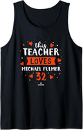 This Teacher Loves Michael Fulmer Detroit Baseball Player Tank Top Tank Top | US Best Seller