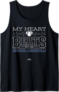 My Heart Beats for Michael Limoncelli Prospect Baseball Fan Tank Top Tank Top | Viral Streetwear Style